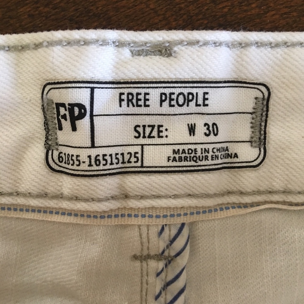 Free people denim shorts - brand new
